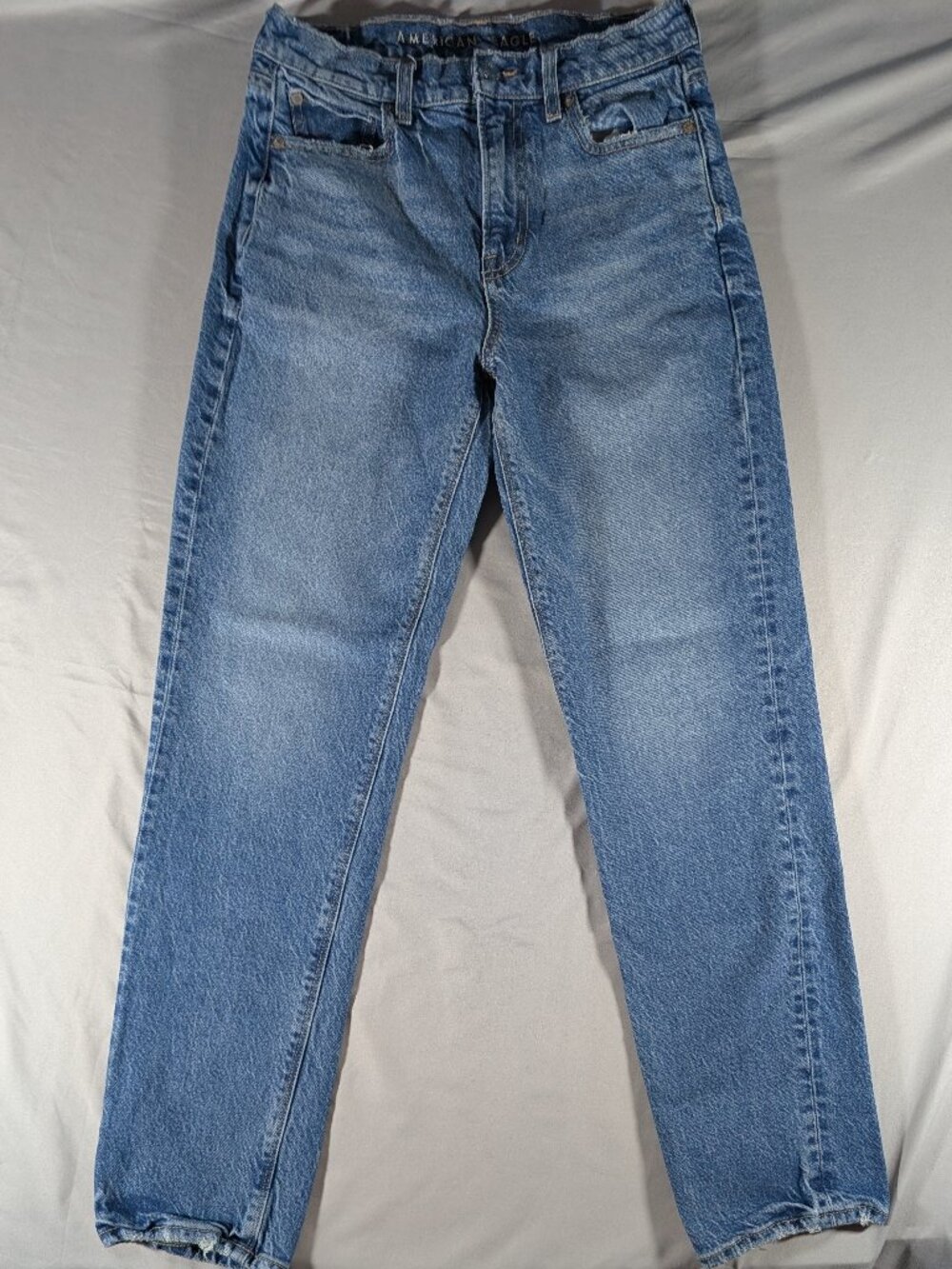 American Eagle 1977 Stretch Straight Leg Jeans Medium Wash Size 4 Regular